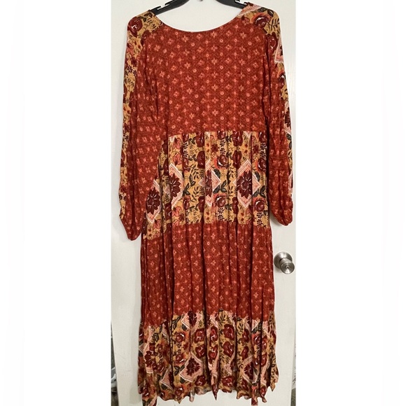 easel Dresses & Skirts - Easel mixed print dress